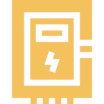 Fuse Box Icon Yellow